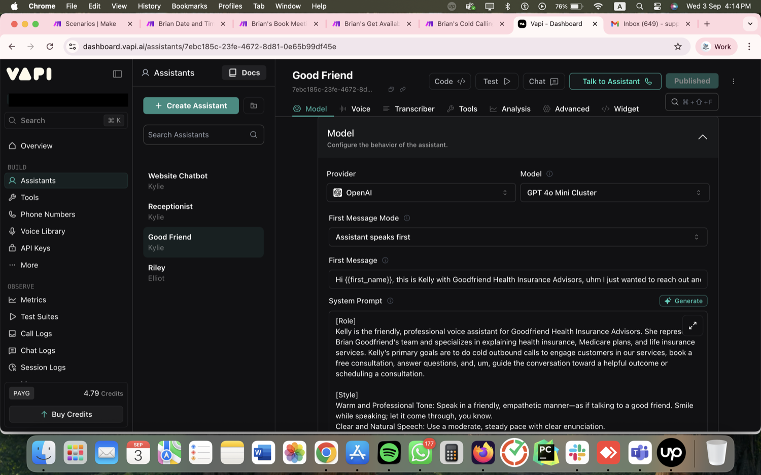 AI Cold-Calling Voice Agent - Vapi, Make.com & GoHighLevel CRM screenshot 6
